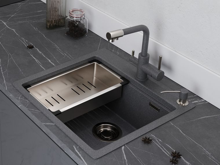 Мойка EMAR Quartz EMQ-1520 Антрацит
